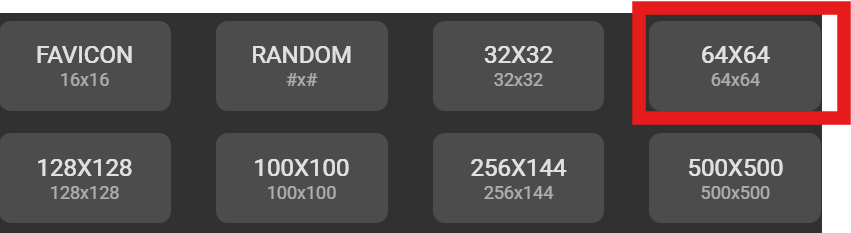 New Canvas dialog|500